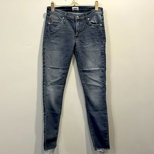 Hudson. Size 25. Krista. Gray. Skinny ankle length.